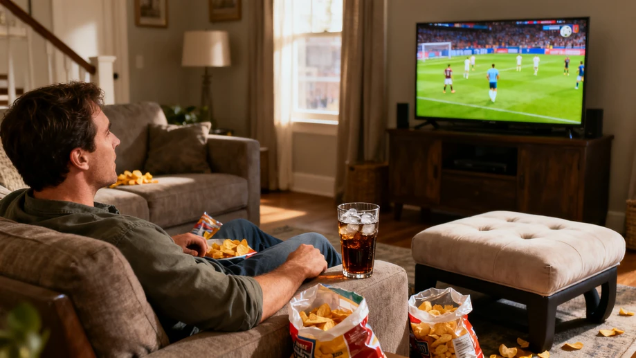 Who Says World Cup Viewers Can’t Get Pro-Level Stretches Done Right On Their Couch
