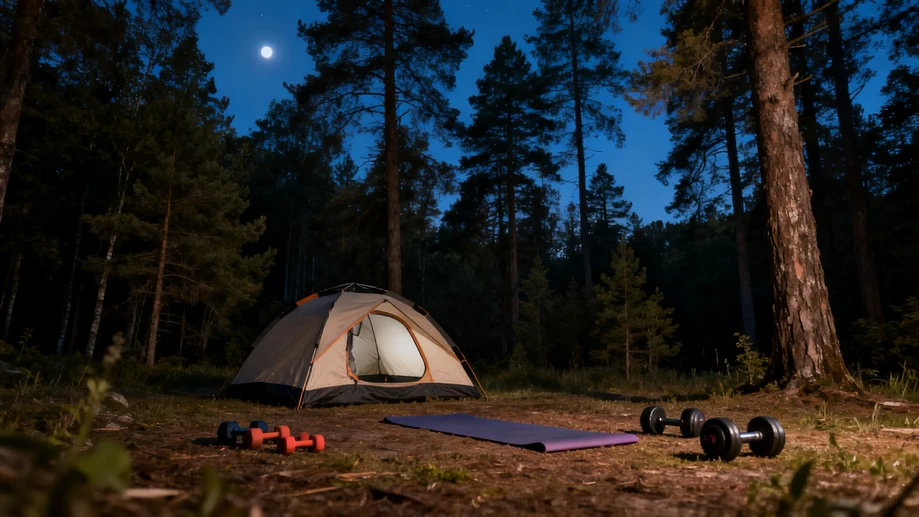 Unlock Your Family's Fitness Routine Right at the Campsite