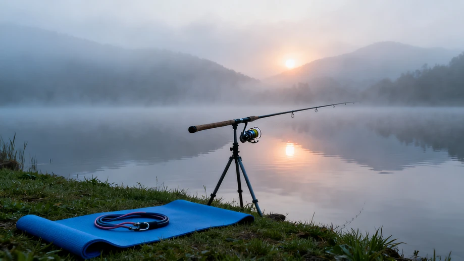 Is Fishing Secretly the World's Most Relaxing Stretching Routine?