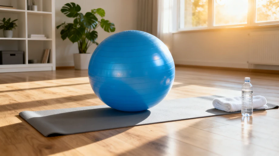 The Incredible Ball Rolling Around Your Living Room Is Your New Fitness Best Friend