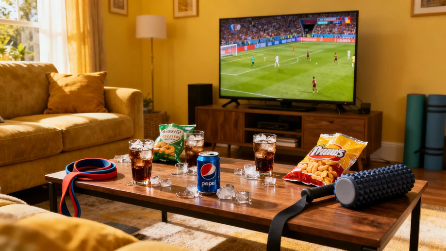 Who Says You Can’t Build a Full Stretch Routine While Binging Every World Cup Match This Season