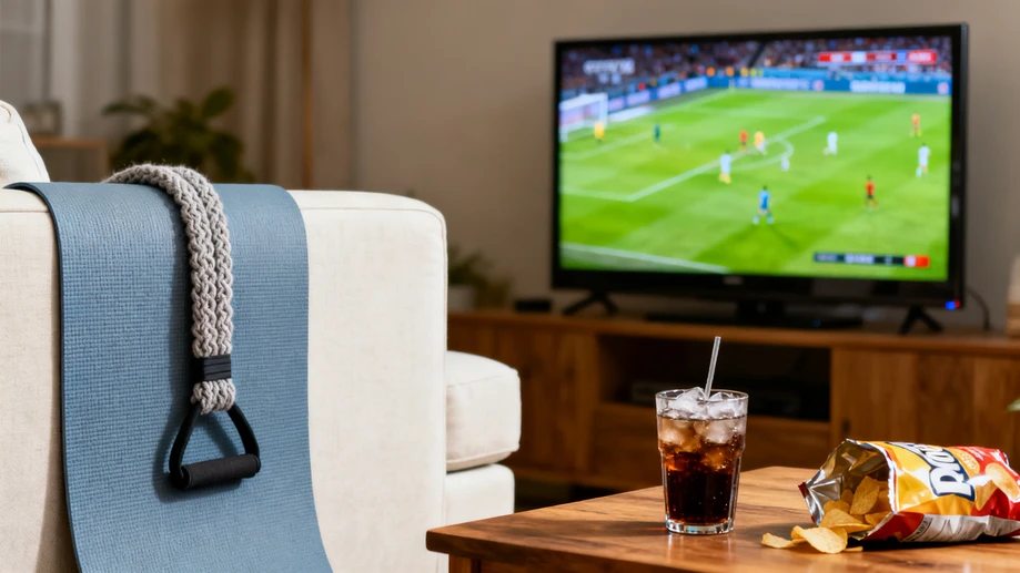 Why Not Turn Your World Cup Viewing Sessions Into A No-equipment Home Fitness Routine