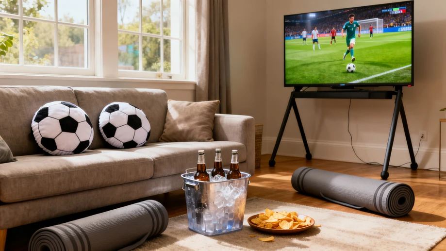 Who Said World Cup Watch Parties Can’t Double As Your Daily Stretch Session