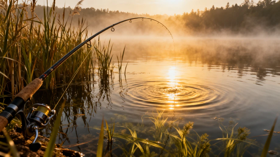 Cast Your Worries Away with a Fishing Rod