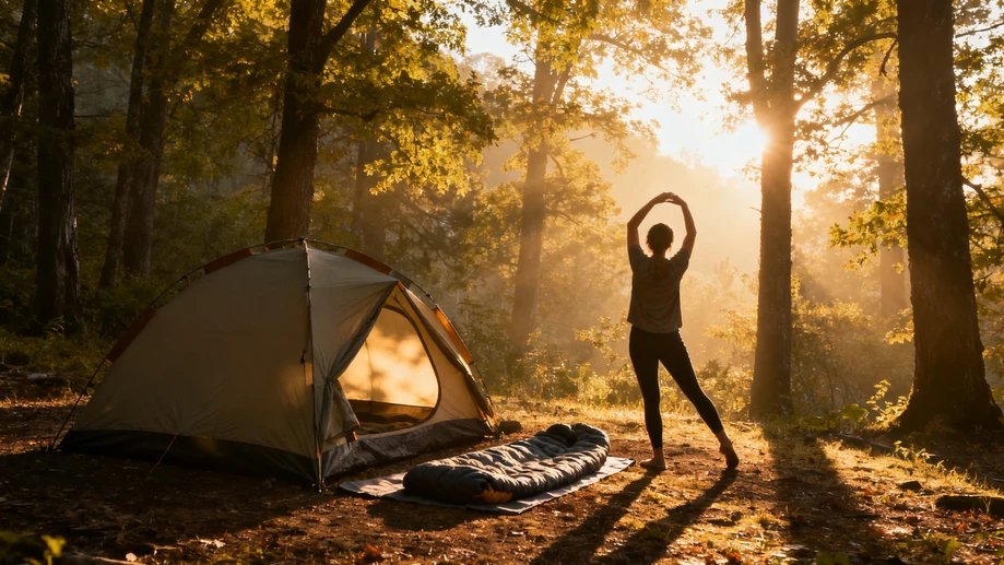 Unlock the Secret to Blissful Camping with This Simple Stretch!